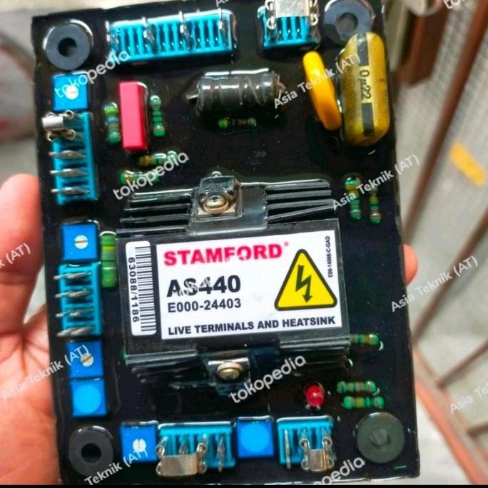 

Terlaris Avr Genset As440 Stamford Original