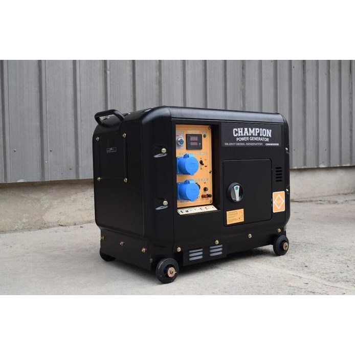 

Terlaris Genset 5 Kva 5000 Watt Champion Cem8000S Super Silent Diesel