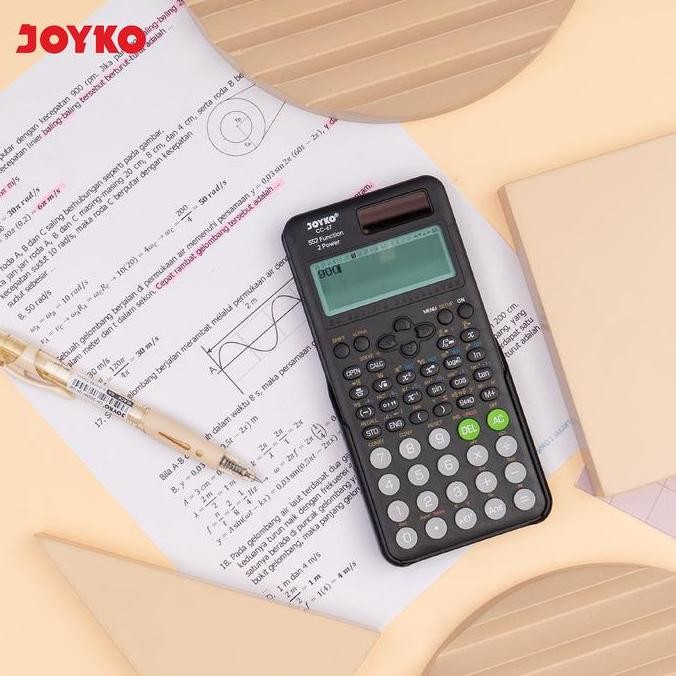 

restock Joyko Scientific Calculator 552 Functions BIG Display / Kalkulator Ilmiah Joyko Matematika 552 Fungsi CC-67