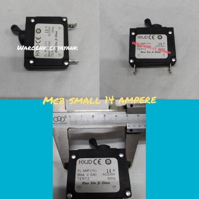 

Terlaris Mcb / Circuit Breaker Genset 2000 - 3500 Watt 14 Ampere Small Body