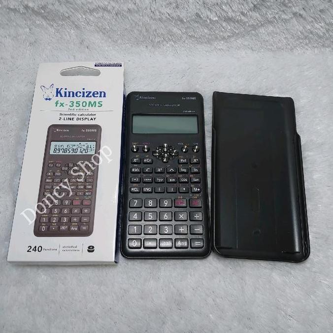 

restock Kalkulator Kincizen Fx-350MS 2nd Edition Kalkulator Scientific / Scientific Calculator 2-Line Display fx-350MS 2nd Edition