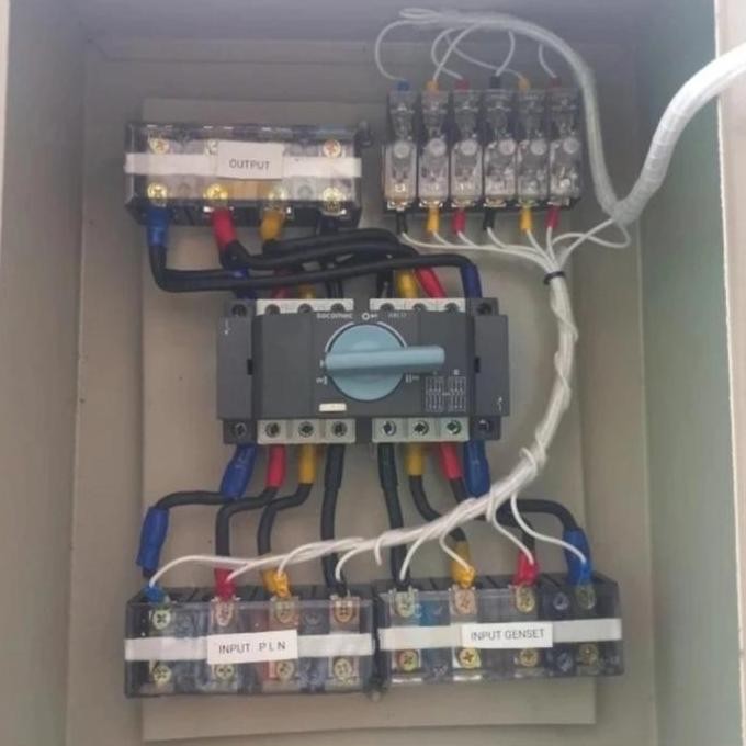 

Terlaris Panel Listrik Pln - Genset Panel Cos 4P 40A Socomec 3P+N 40A Panel Jadi