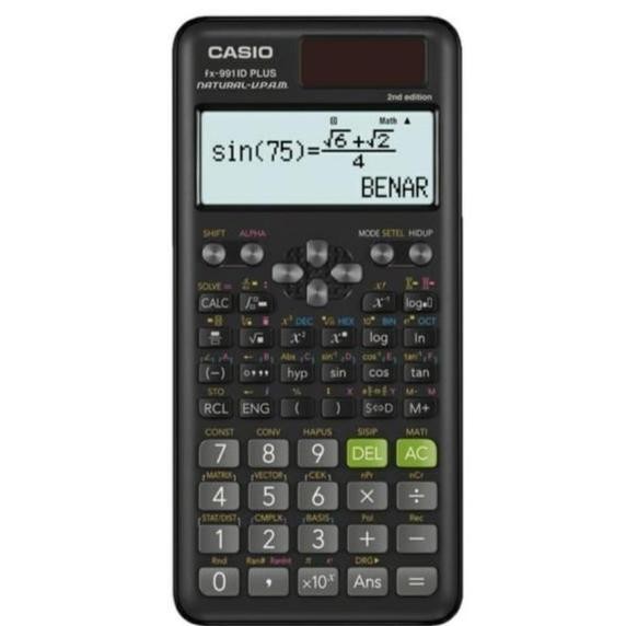 

restock KALKULATOR SCIENTIFIC CASIO FX 991ID PLUS 2 ORIGINAL