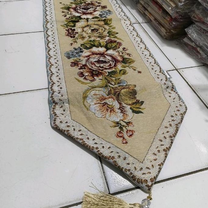 Terlaris Taplak Meja Tamu Turki Mewah Tebal Premium