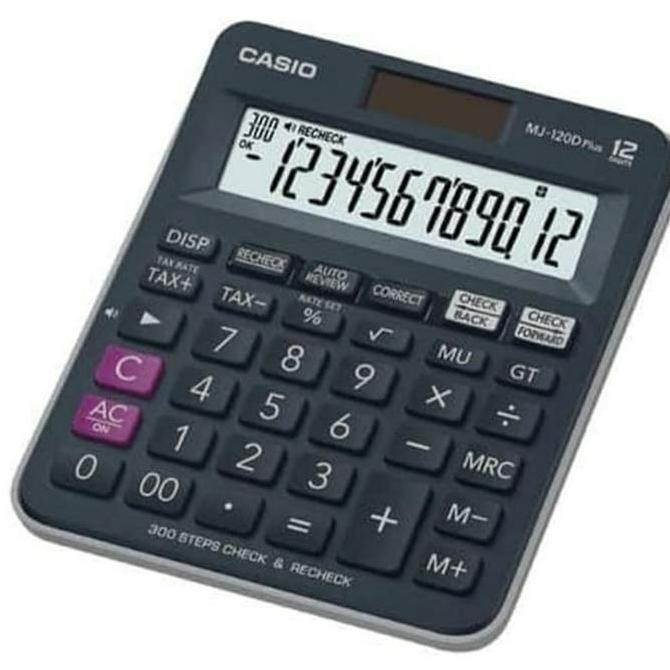 

restock KALKULATOR CHECK & CORRECT CASIO MJ 120D PLUS / Calculator Cek Ulang