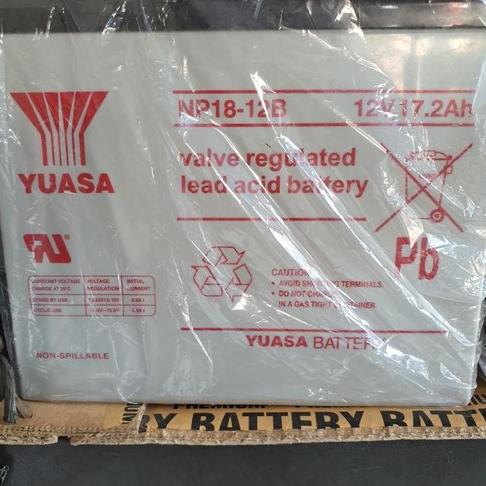 

Terlaris Jual Aki Genset Yuasa 12Volt 17Ampere