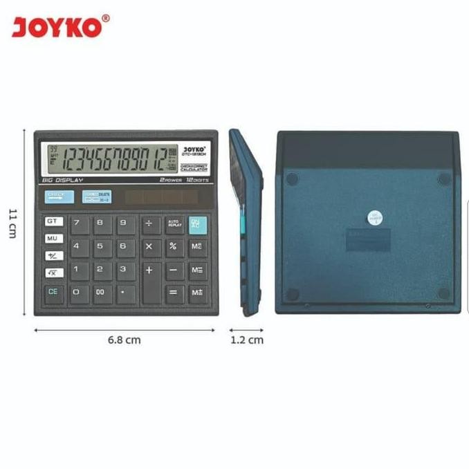 

restock Calculator / Kalkulator Joyko DTC-1313CH 12 Digits / Check Correct
