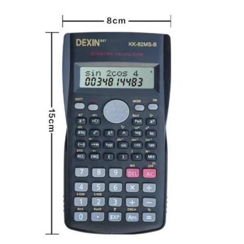 

restock KALKULATOR SCIENE ILMIAH HITAM ABU/ CALCULATOR SCIENTIFIC 12 DIGIT