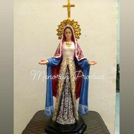 Patung Bunda Maria Segala Suku Indonesia. 40cm