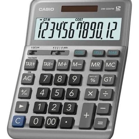 

restock Casio Calculator DM 1200 FM