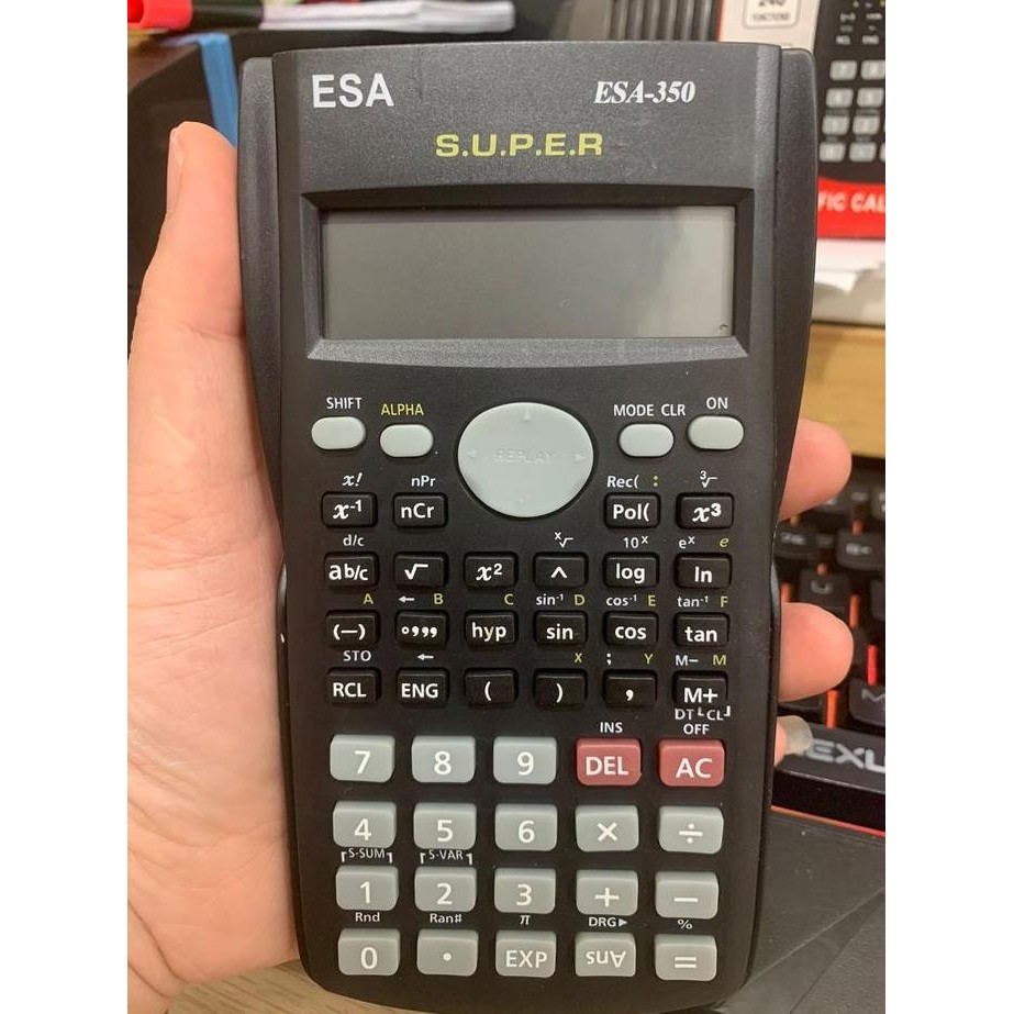 

restock Kalkulator Scientific ESA 350 10+2 Digit - Kalkulator Ilmiah