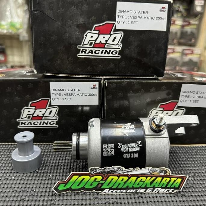 DINAMO STARTER VESPA MATIC LX S GTS SPRINT PRIMAVERA I-GET BORE UP SAMPAI 300CC PRO1 RACING