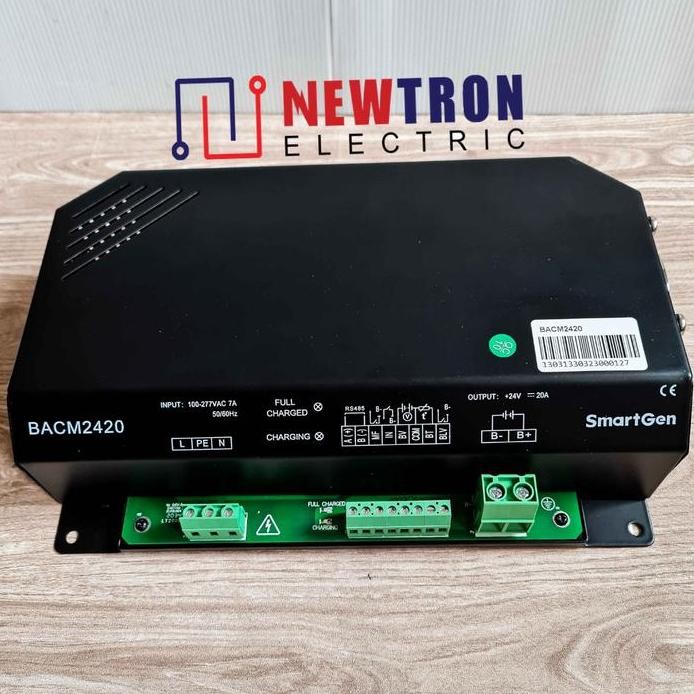 

Terlaris Battery Charger Smartgen Bacm2420 24V 20A Bacm 2420 Cas Aki Genset Ori