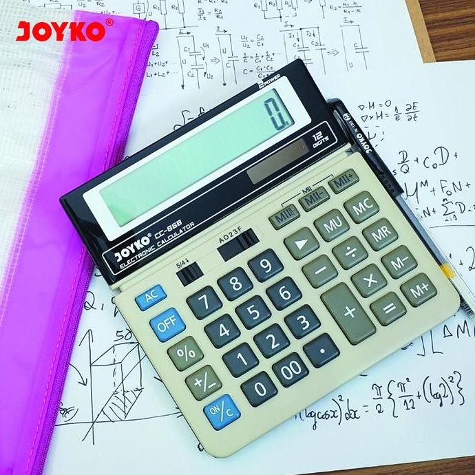 

restock Joyko Calculator 12 Digits / Kalkulator CC-868