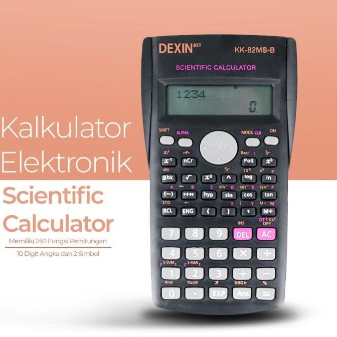 

restock DEXIN Kalkulator Elektronik Scientific Calculator
