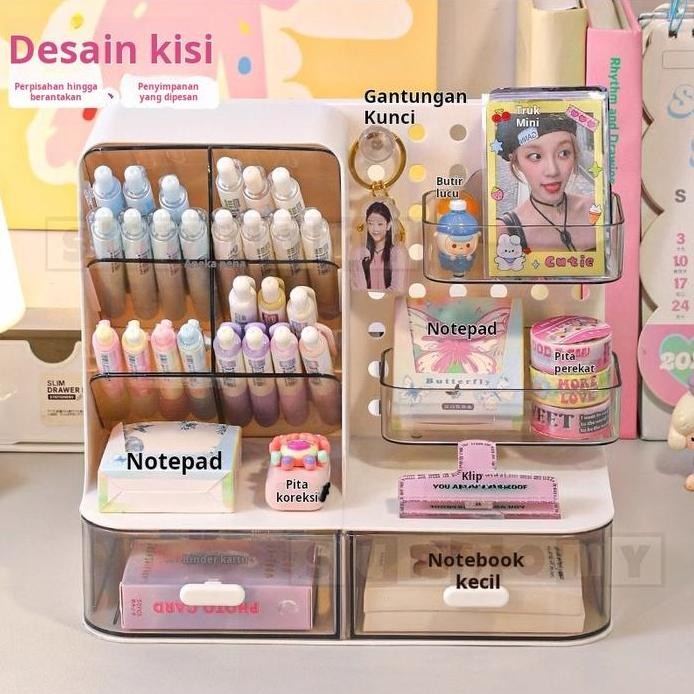 

Terlaris Kotak Pensil Meja Laci Mini Kotak Alat Tulis Desktop Organizer Storage Tempat Alat Tulis Penyimpanan Alat Tulis Organizer Stationery