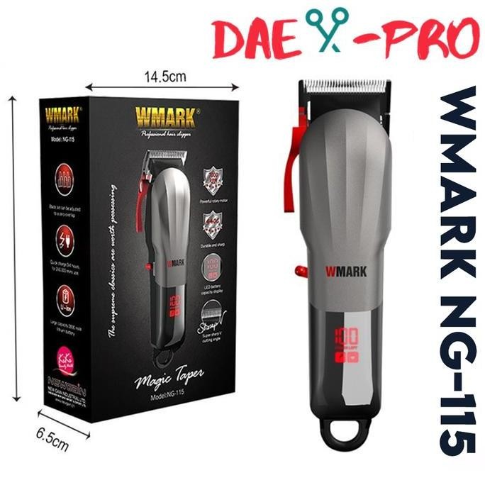 Terlaris Wmark Ng-115 Profesional Mesin Cukur Rambut Wmark 115 Wmark Ng-115