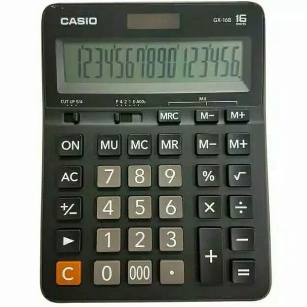 

restock kalkulator calculator casio meja dagang office casio gx-16b gk16b ori