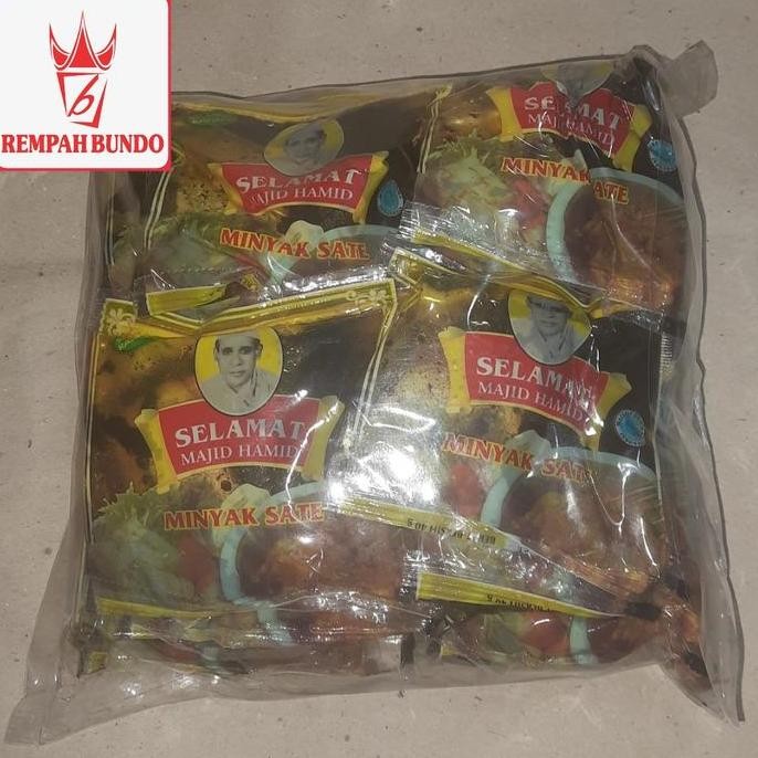 

TERLARIS Bumbu Minyak Sate Padang Selamat Majid Hamid 20 sachet ready