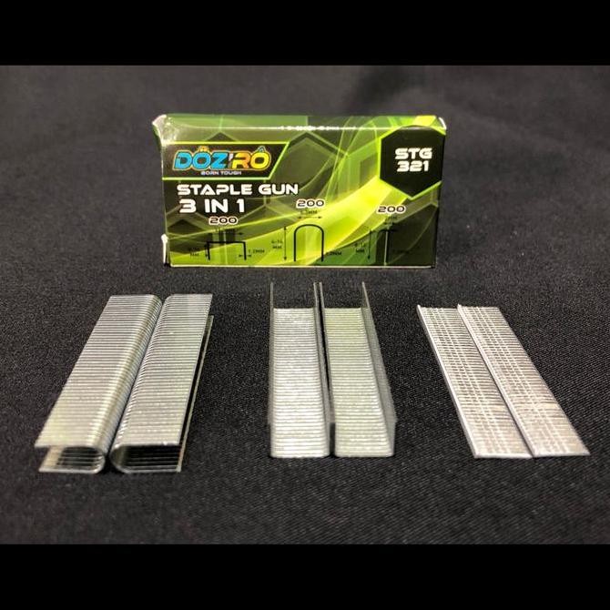 

Staples Gun 3 In 1 Tacker Stapler Staples Perekat Powerfull Streples Tembak