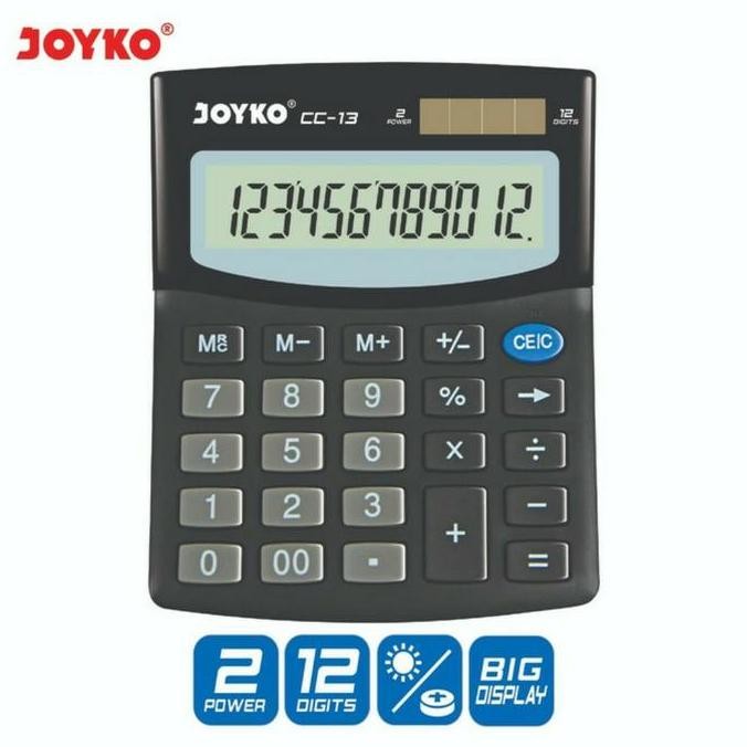 

restock Calculator / Kalkulator Joyko 12 Digit CC-13