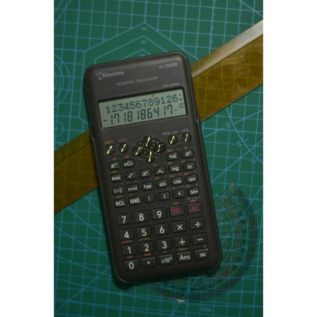 

restock KALKULATOR SCIENTIFIC ILMIAH SIN COS TAN 350MS 2ND KINCIZEN LIKE CASIO