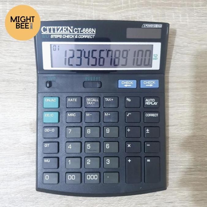 

restock Kalkulator Citizen CT666N - Kalkulator 12 Digit
