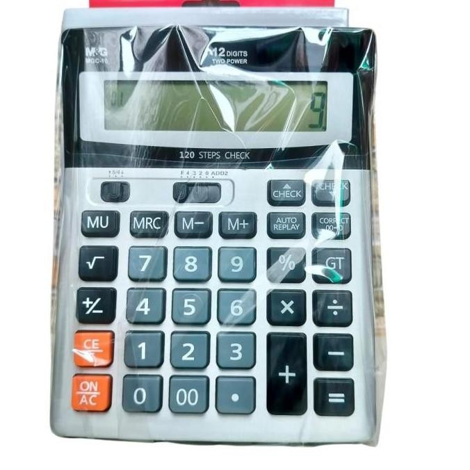 

restock M&G Kalkulator 12 digits/MGC-10/120 Steps Check & correct calculator