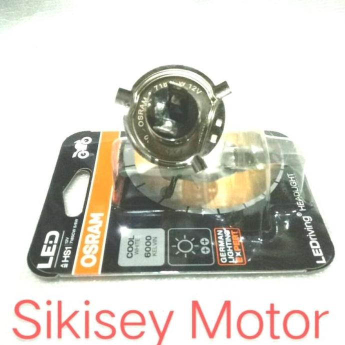 BOLHAM Halogen OSRAM LED T19 AllSeason. Golden Yellow (Sinar Kuning).