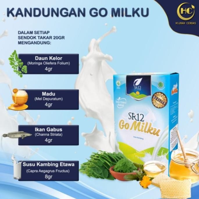 

(Expert) Susu Penggemuk Penambah Berat Badan Nafsu Makan Anak Dewasa BPOM Susu Kambing Etawa Bubuk Go Milku SR12 Goat Milk Platinum Susu Herbal Kesehatan Tulang Dan Sendi Kalsium Osteoporosis Orang Tua