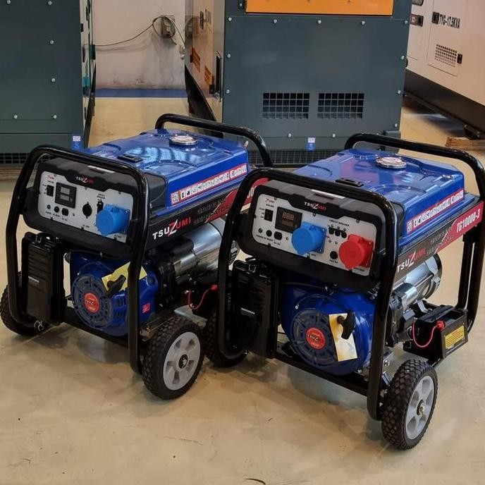 

Terlaris Genset 10 Kva 3 Phase 1 Phase 8500 Watt Tsuzumi Gasoline Tg 10000 -3