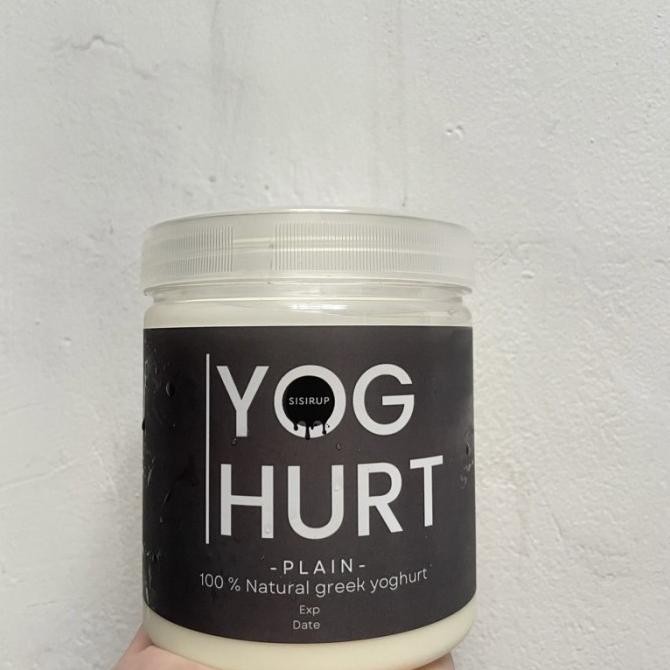 

(Expert) Greek Yoghurt Plain 500 GR / Homemade Greek Yoghurt Sisirup