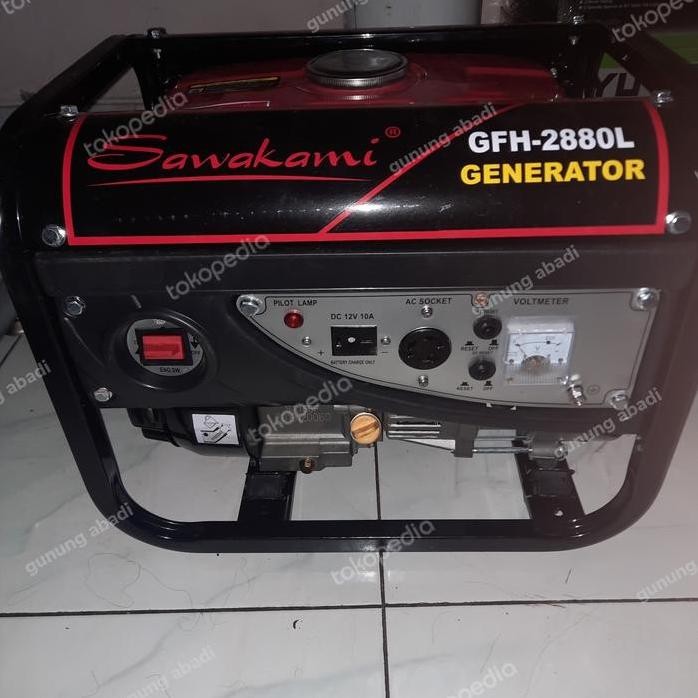 

Terlaris Genset 1200 Watt Gfh-2880L New - 2016 (Allu + Copper) 'Sawakami'