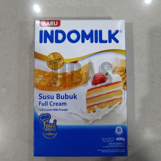 

(Expert) Susu Bubuk Full Cream Indomilk 400gr