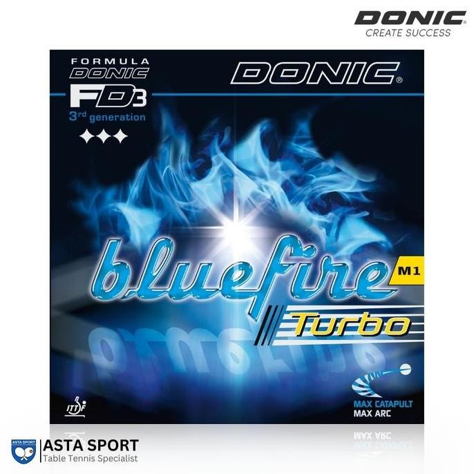 Terlaris Donic Bluefire M1 Turbo Karet Pingpong Rubber Tenis Meja