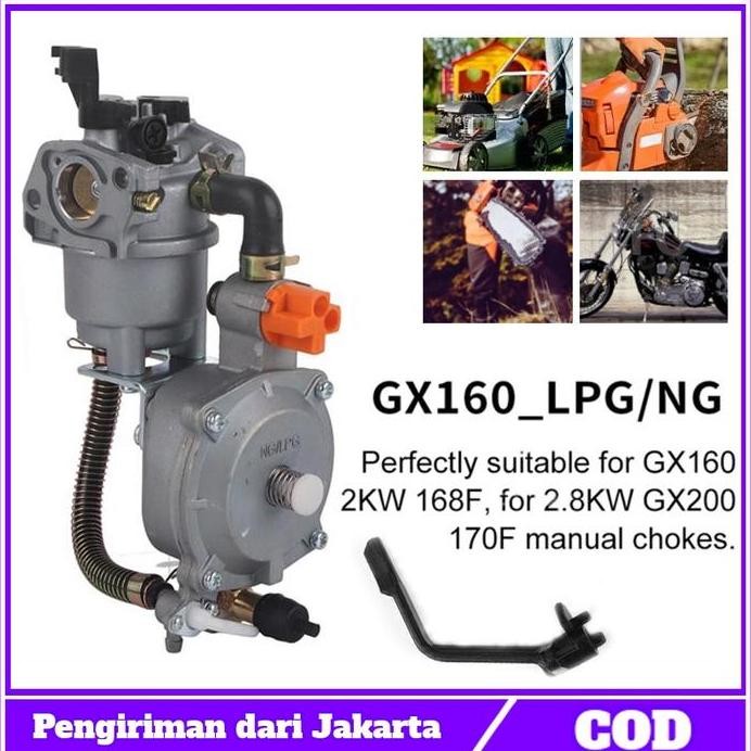 

Terlaris Carburator Gas Lpg Carburator Converter To Lpg Gx 160 Sampai Gx 200 Karburator Genset Pompa Konverter Carburator Gas Mesin Karburator Lpg 168 2500 Car Converter Lpg 2,5Kw Pompa Genset Karburator Untuk Lpg Pompa Bahan Bakar Putih Tabung