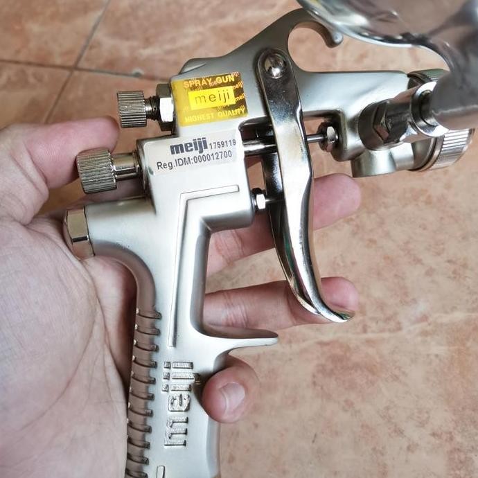 Promo Spray Gun Meiji F100G Tabung Atas Spraygun Meiji F 100 Spet Alat Cat