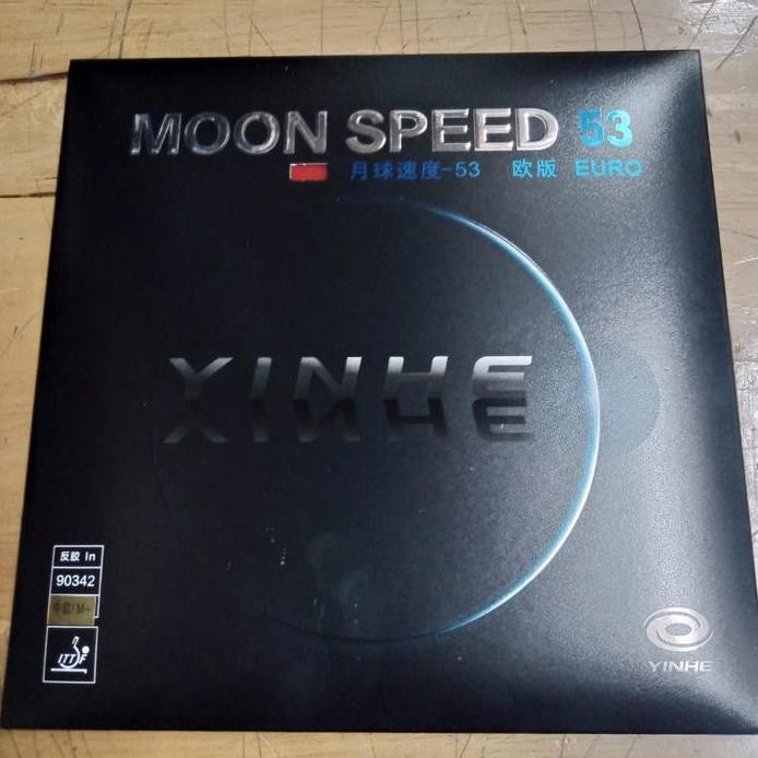Terlaris Karet Tenis Meja Yinhe Moon Speed 53 Euro Original