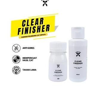 ready Clear Finisher Cat Sepatu Cat Akrilik Leather Paint Cat Kanvas