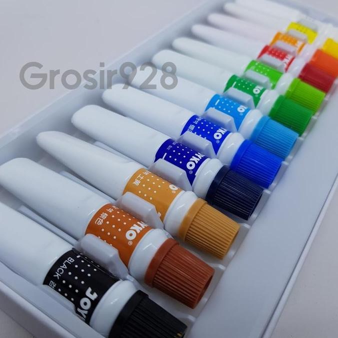 

ready Water Colors / Cat Air Joyko 12 warna