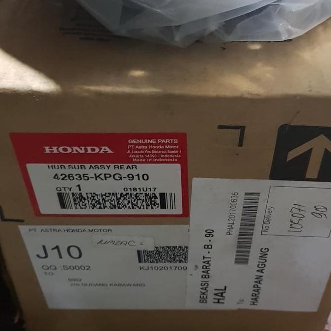 tromol belakang supra x 125 disk (cakram) ahm