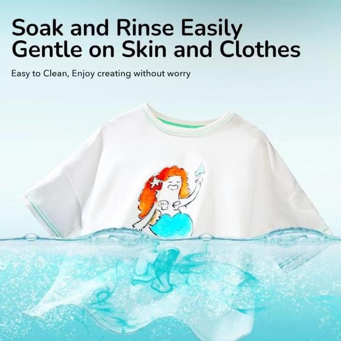 

ready Mideer Portable Gouache Paint Bucket Set Art Mainan Painting Drawing Menggambar Melukis Anak Cat