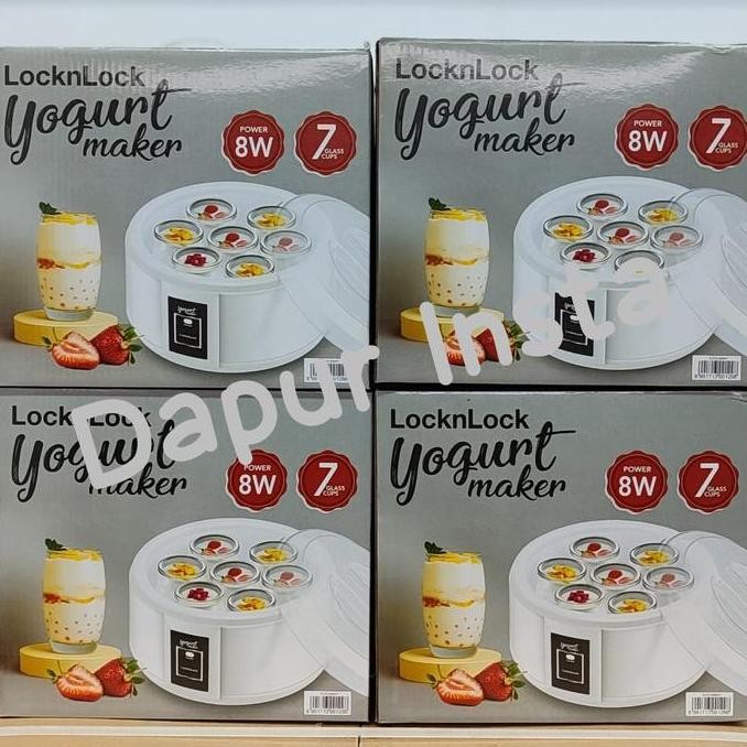 Promo Lock N Lock Yogurt Maker Original Asli Lock & Lock Food Grade, Stainless Inner Pot Locknlock L