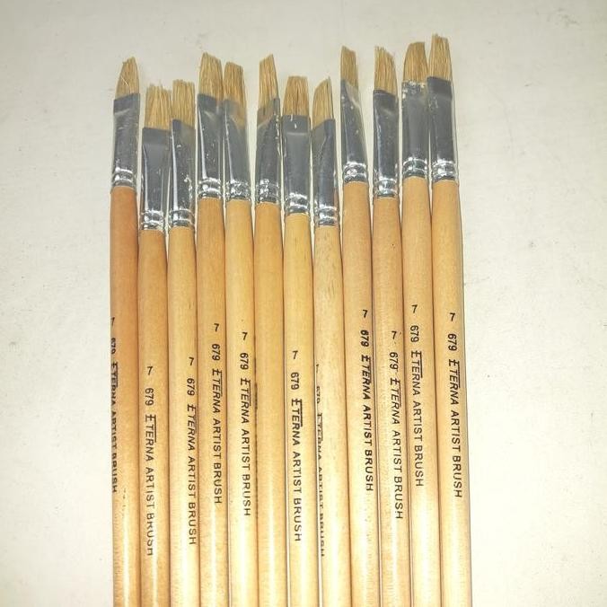 

ready Kuas Lukis ETERNA nomor 7 per 1 lusin