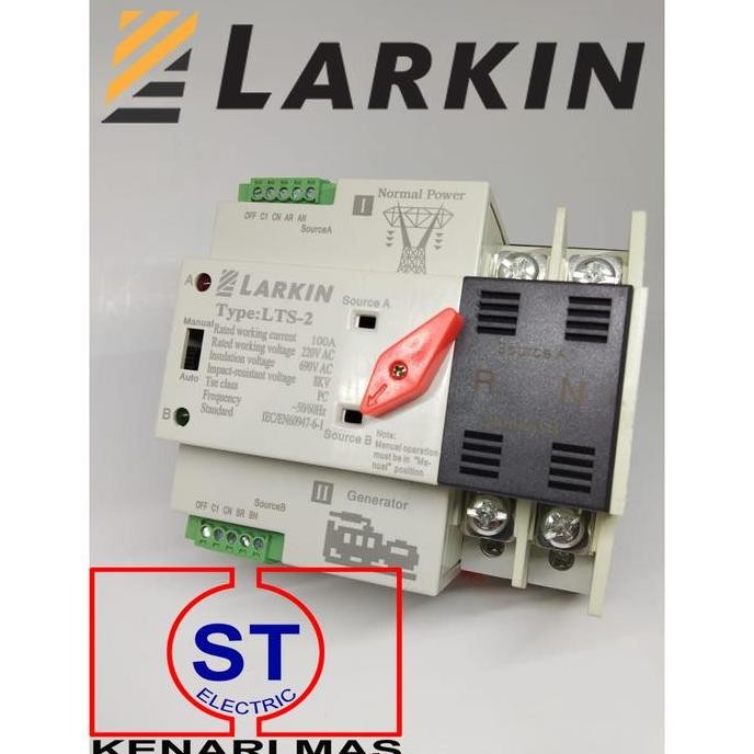 

Terlaris Cos / Ohm Saklar / Pln / Genset / Changes / Ats / Lts2 / Lts-2/ Larkin