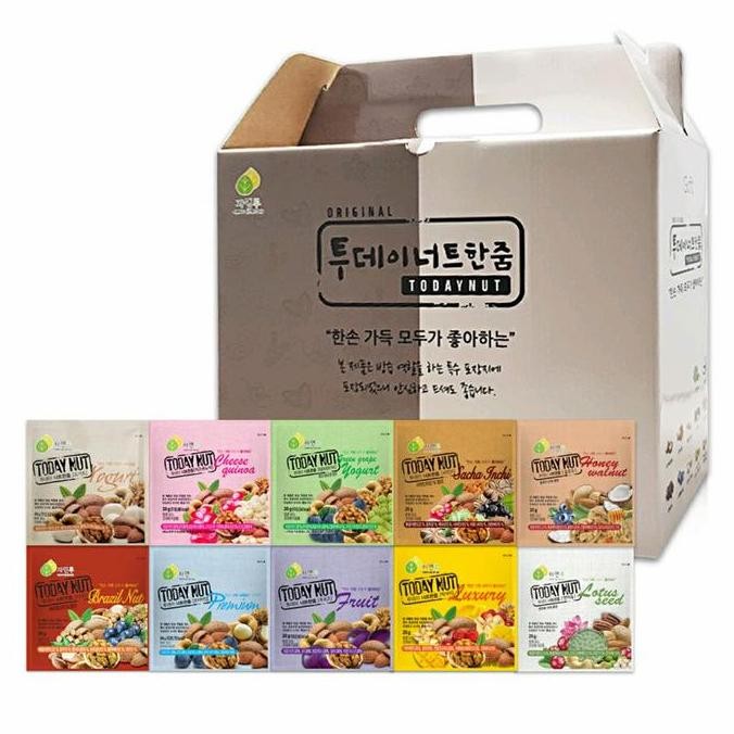 

Today Nut Premium Korea 50 Sachet Original Produk