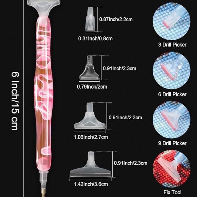 

ready Diamond Painting Pen Tool Resin 4 Heads
