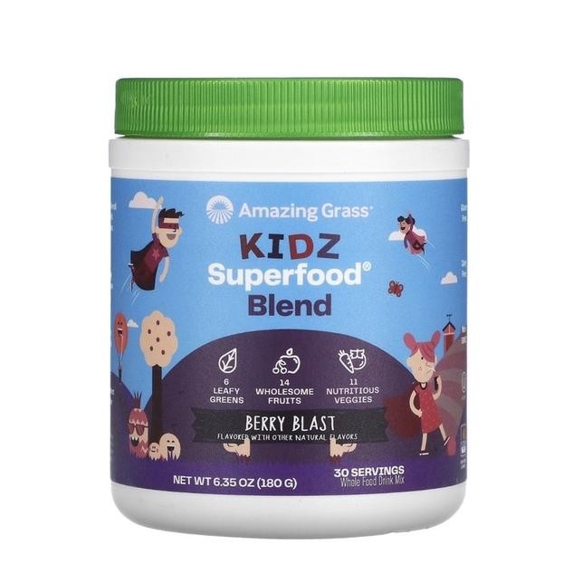 

Amazing Grass Kidz Superfood Blend Berry Blast Outrageous Chocolate 180 Gram
