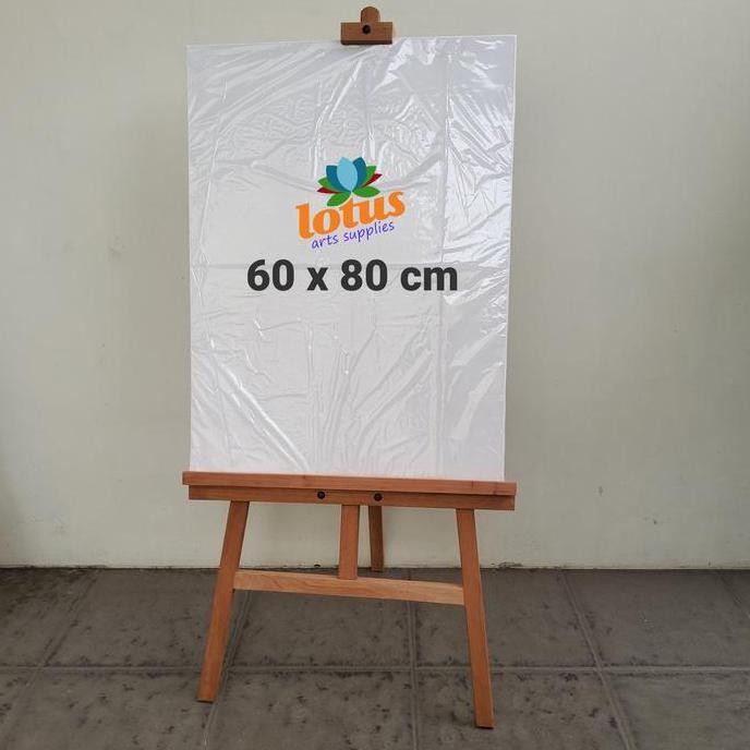 

ready V-TEC Standing Wooden Easel Kanvas Stand Kayu Medium