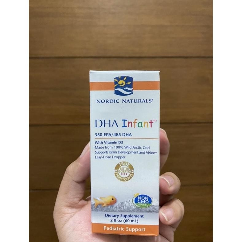 Nordic Naturals Dha Infant With Vitamin D3 60 Ml